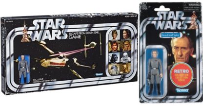 Star Wars Escape From Deathstar Retro Board Game & Moff Tarkin Figure