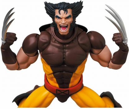 Marvel Mafex Brown Suit Wolverine No 138 Action Figure