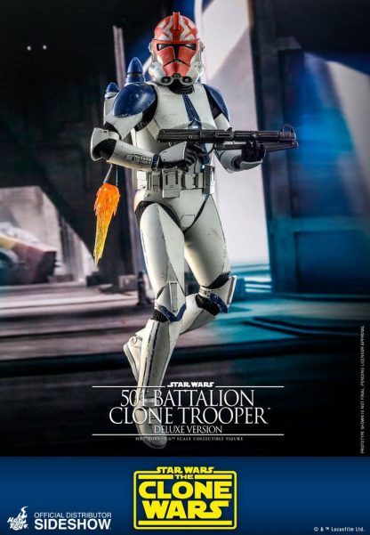 Hot Toys Star Wars The Clone Wars 501st Battalion Clone Trooper 1/6 Scale Figure