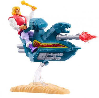 Masters Of The Universe Origins Prince Adam and Sky Sled