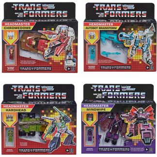 Transformers Headmasters G1 Retro Assortment Set of 4 -0