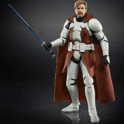 Star Wars The Black Series Clone Commander Obi Wan NOT MINT - Import Stock -0
