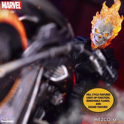 Mezco One:12 Collective Ghost Rider & Hell Cycle