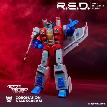 TRANSFORMERS R.E.D G1 ANIMATED STARSCREAM 6 INCH ACTION FIGURE