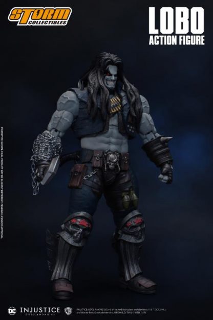 Injustice: Gods Among Us Lobo 1/12 Scale Storm Collectibles Action Figure