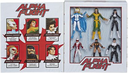 Marvel Legends Alpha Flight Action Figure Box Set