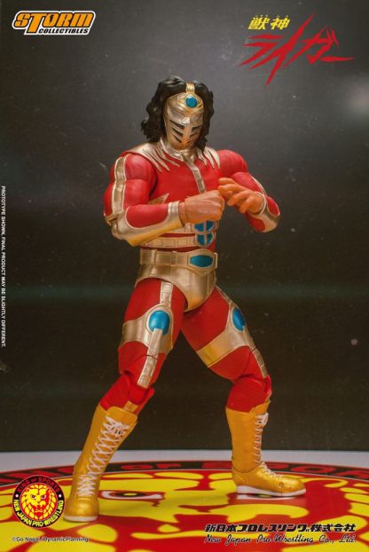 New Japan Wrestling Jyushin Liger Storm Collectibles Action Figure