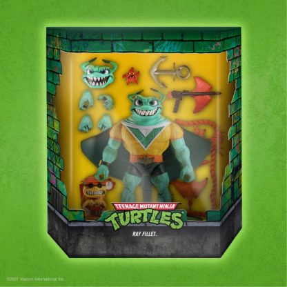 Super7 TMNT Ultimates Ray Fillet Action Figure