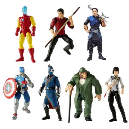 Marvel Legends Shang-Chi Mr Hyde BAF Wave Set of 6