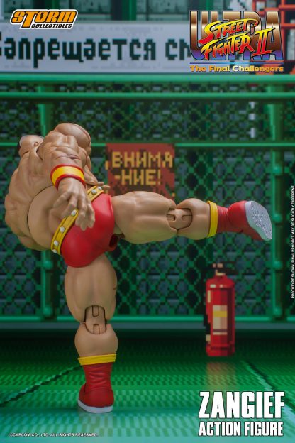 Storm Collectibles Ultra Street Fighter II Zangief Final Challengers Action Figure