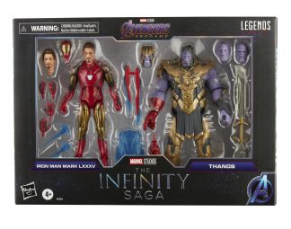 Marvel Legends Infinity Saga Iron Man Vs Thanos 2 Pack