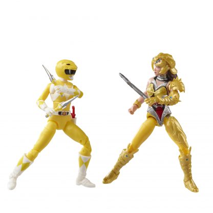 Power Rangers Lightning Collection Mighty Morphin Yellow Ranger Vs Scorpina Action Figure 2 Pack