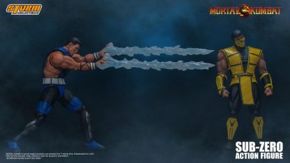 Mortal Kombat 3 VS Series Sub-Zero ( Unmasked ) Storm Collectibles Action Figure