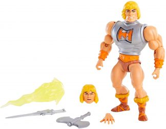 Masters of the Universe Origins Deluxe Battle Armour He-Man ( USA Packaging and Mini Comic )