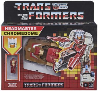 Transformers Retro Headmaster Chromedome and Stylor