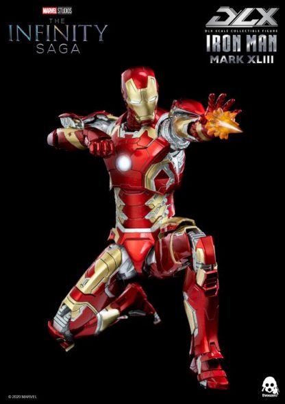 Avengers: Infinity Saga DLX Iron Man Mark 43 1/12 Scale Figure by Threezero