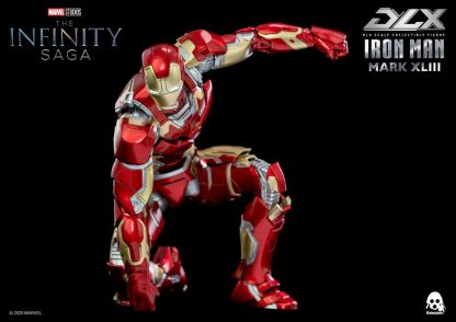 Avengers: Infinity Saga DLX Iron Man Mark 43 1/12 Scale Figure by Threezero