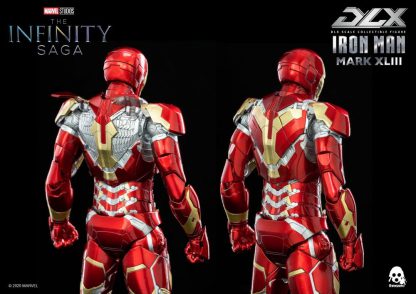 Avengers: Infinity Saga DLX Iron Man Mark 43 1/12 Scale Figure by Threezero