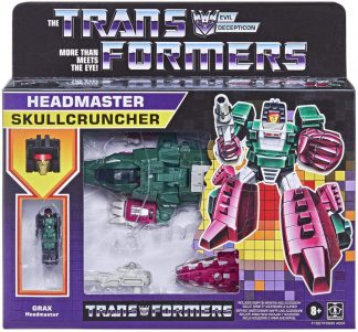 Transformers Retro Headmaster Skullcruncher and Grax