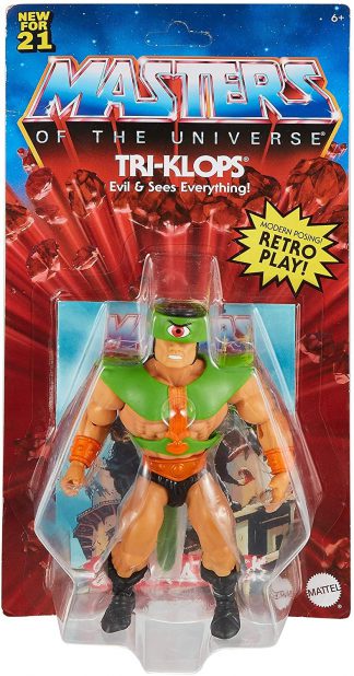 Masters of the Universe Origins Triklops Action Figure ( USA Packaging and Mini Comic )