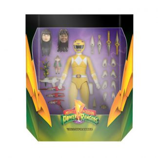 Super7 Mighty Morphin Power Rangers Yellow Ranger Action Figure