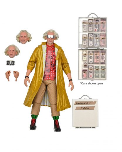 NECA Back to the Future Part II Ultimate Doc Brown Action Figure