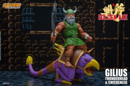 Golden Axe Gilius Thunderhead and Chicken Leg Storm Colectibles 1/12 Action Figure