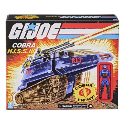 G.I. Joe Retro 3.75 Inch Cobra H.I.S.S III Vehicle and Driver