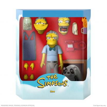 Super7 The Simpsons Ultimates Wave 1 Moe Action Figure