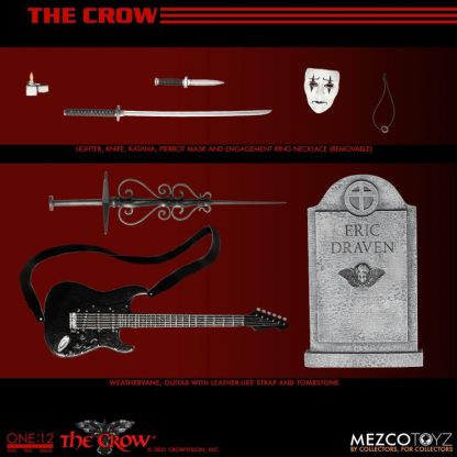 Mezco One:12 Collective The Crow 6 Inch Action Figure