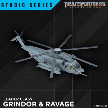 Transformers Studio Series SS-73 Grindor and Ravage Leader Class Action Figure