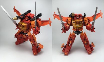 Fans Hobby MB-06D Orange Power Baser and MB11 God Master Set