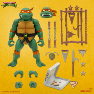 Super7 TMNT Michelangelo Teenage Mutant Ninja Turtles Action Figure