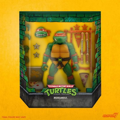 Super7 TMNT Michelangelo Teenage Mutant Ninja Turtles Action Figure