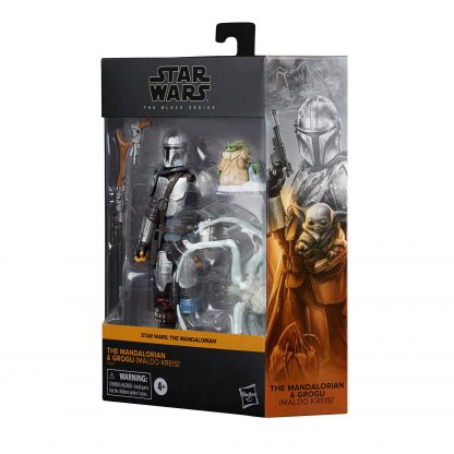 Star Wars The Black Series The Mandalorian with Grogu and Ice Spider Deluxe Action Figure Set