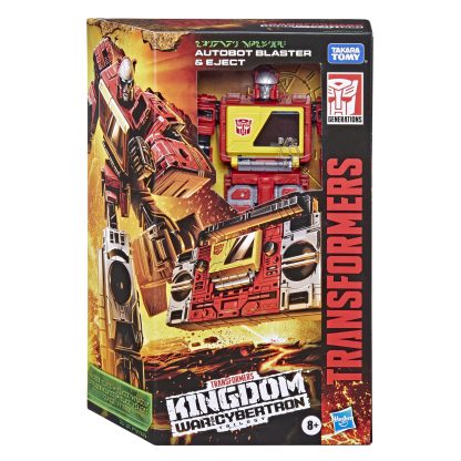 Transformers Generations War for Cybertron: Kingdom Voyager Blaster & Eject