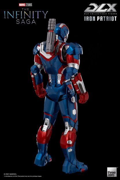 Avengers: Infinity Saga DLX Iron Patriot 1/12 Scale Figure by Threezero