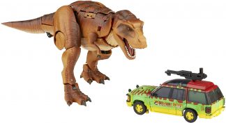 Transformers Collaborative: Jurassic Park Mash-Up, Tyrannocon Rex & Autobot JP93