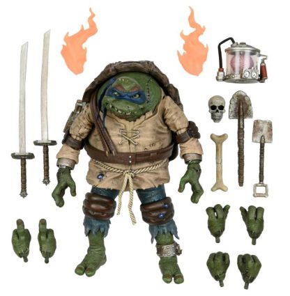 NECA TMNT X Universal Monsters Leonardo as Ygor the Hunchback Action Figure