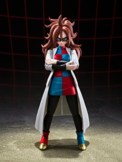 S.H Figuarts Dragonball Android 21 Lab Coat Action Figure