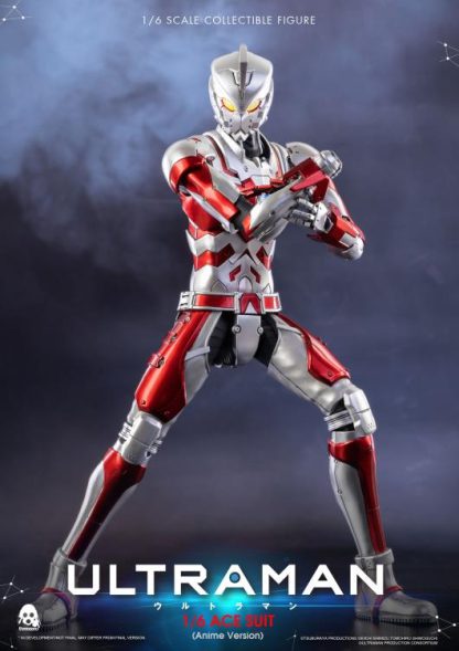 ThreeZero Ultraman Action Figure 1/6 Ultraman Ace Suit Anime Version