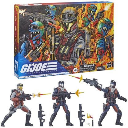 G.I. Joe Classified Series Cobra Viper Officer & Vipers Troop Builder Pack