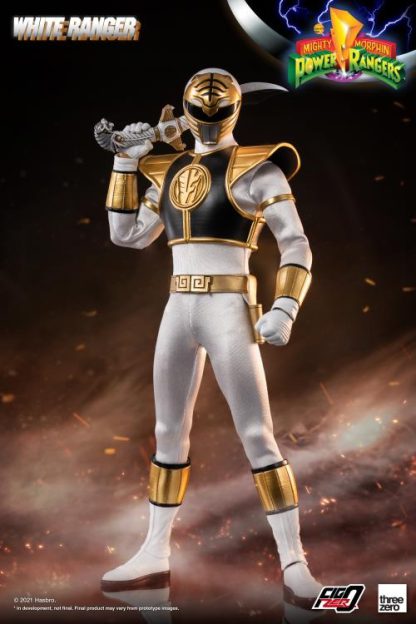 Mighty Morphin Power Rangers FigZero White Ranger 1/6 Scale Figure