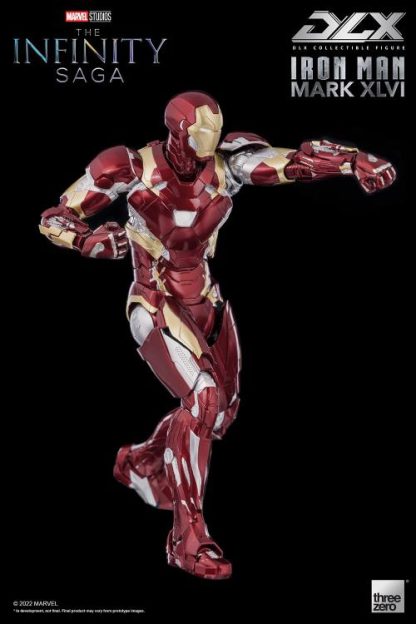 Threezero Infinity Saga DLX Iron Man Mark 46 1/12 Scale Figure