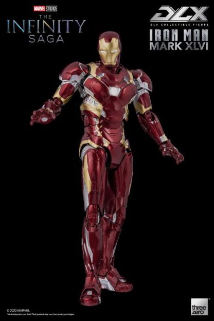 Threezero Infinity Saga DLX Iron Man Mark 46 1/12 Scale Figure