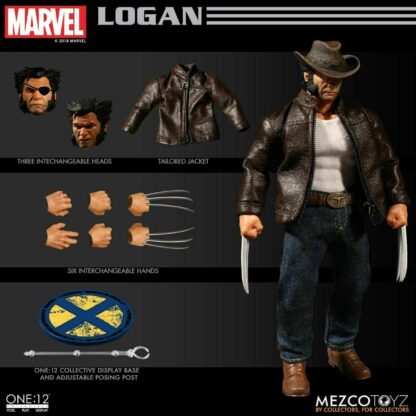 Mezco One:12 Collective X-Men Logan ( Casual Clothes )