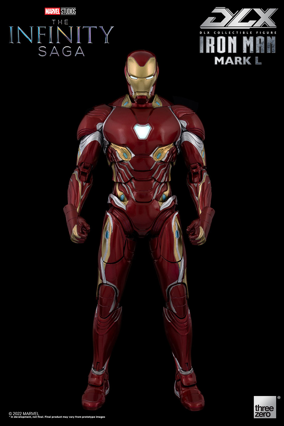 Avengers Infinity War Iron Man Mark 50 Figure by ThreeZero