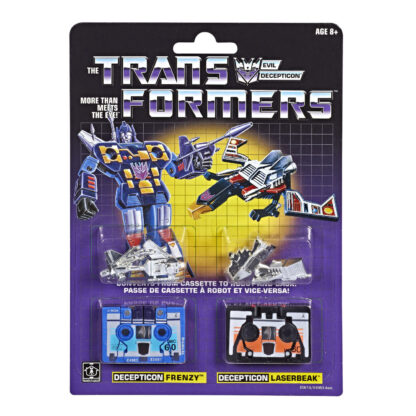 Transformers G1 Reissue Frenzy and Laserbeak NOT MINT