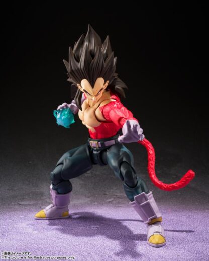 S.H.Figuarts Dragon Ball GT Super Saiyan 4 Vegeta Reissue - Damaged Box
