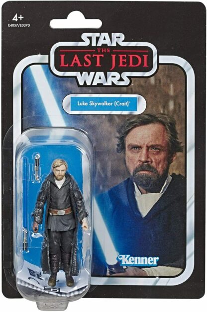 Star Wars The Vintage Collection Luke Skywalker ( Crait ) and Ultimate Case